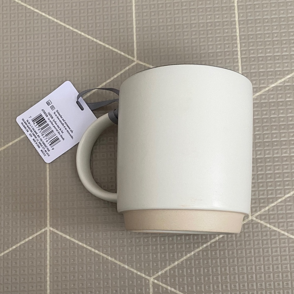 2 for $10 or 3 for $12- Hallmark Cream and Tan Liquid Therapy Mug - Picture 3 of 3